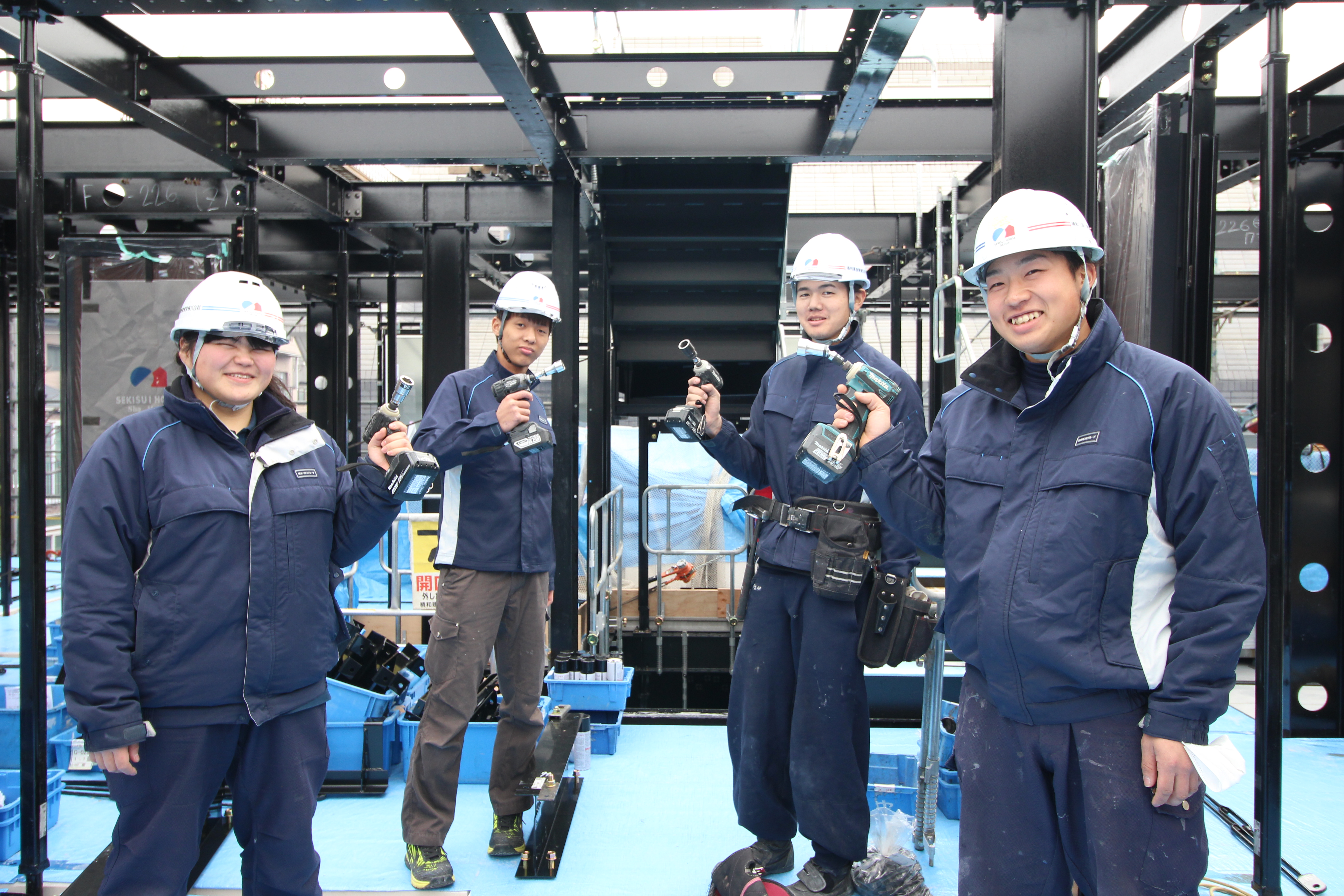 積水ハウス建設グループのロゴ