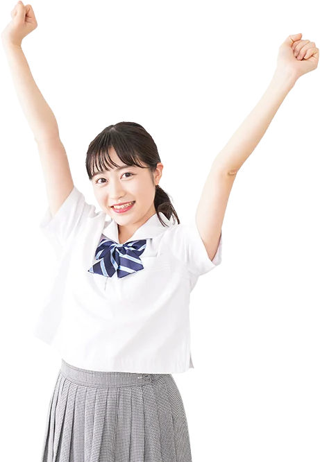 元気な女子高校生のイメージ