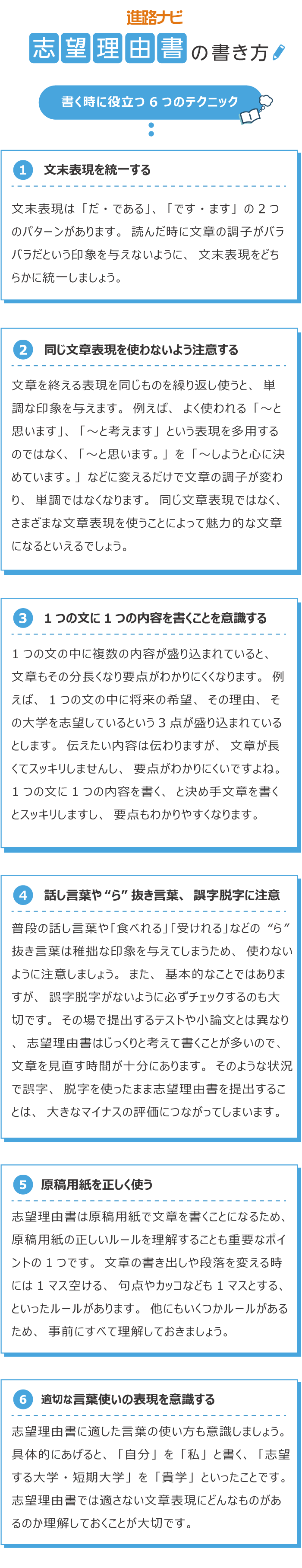 志望理由書の例文