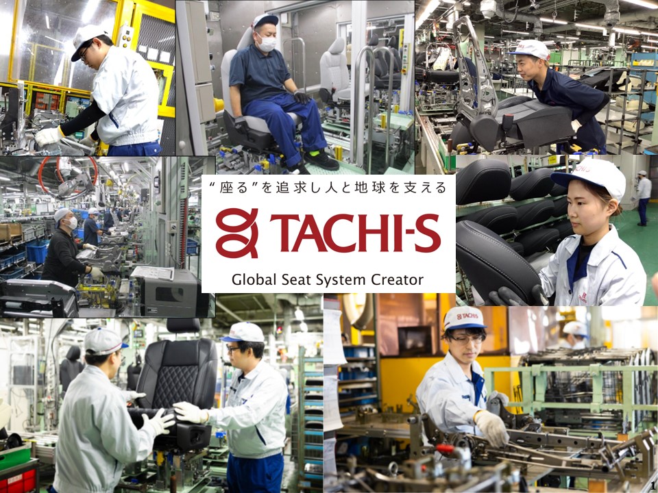 自動車用シートの製造作業
